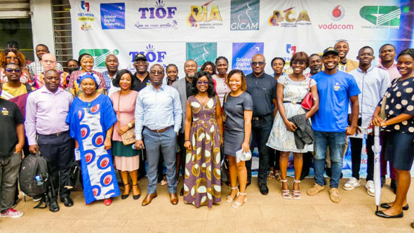 Photos de fin de fin de l'atelier HR Talks  à l'espace Muna de Yaoundé